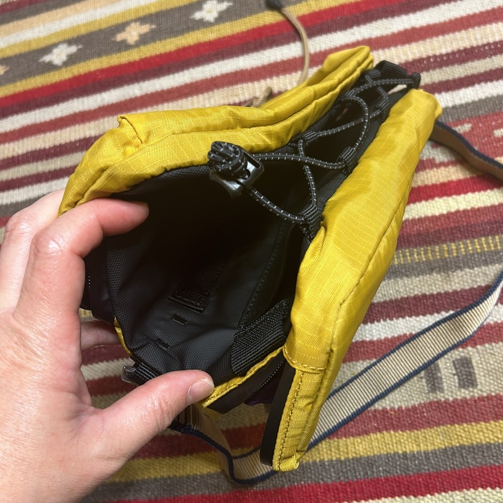 Topologie Yellow Crossbody Bag - Lightweight Everyday Carry - Picture 5 of 6